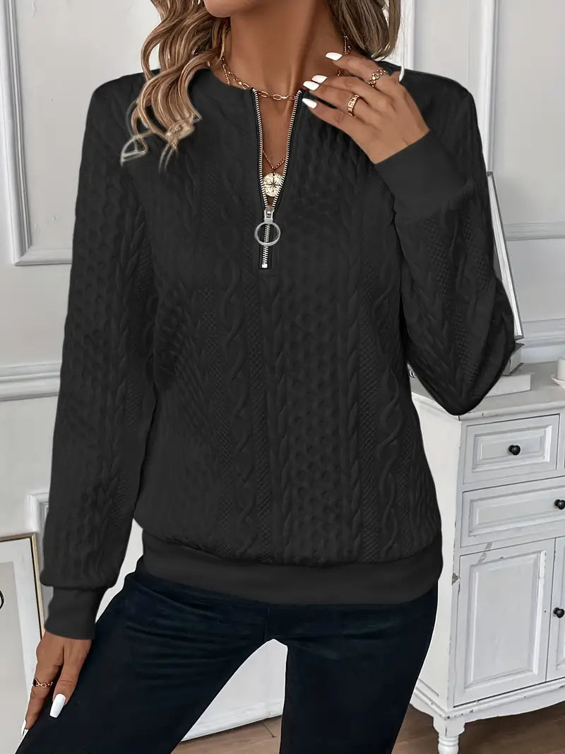 SYLVIE | Rozpinana bluza z kapturem