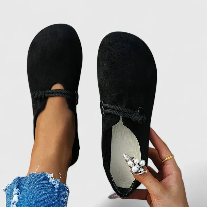 MARGUERITE | Eleganckie dwukolorowe mokasyny