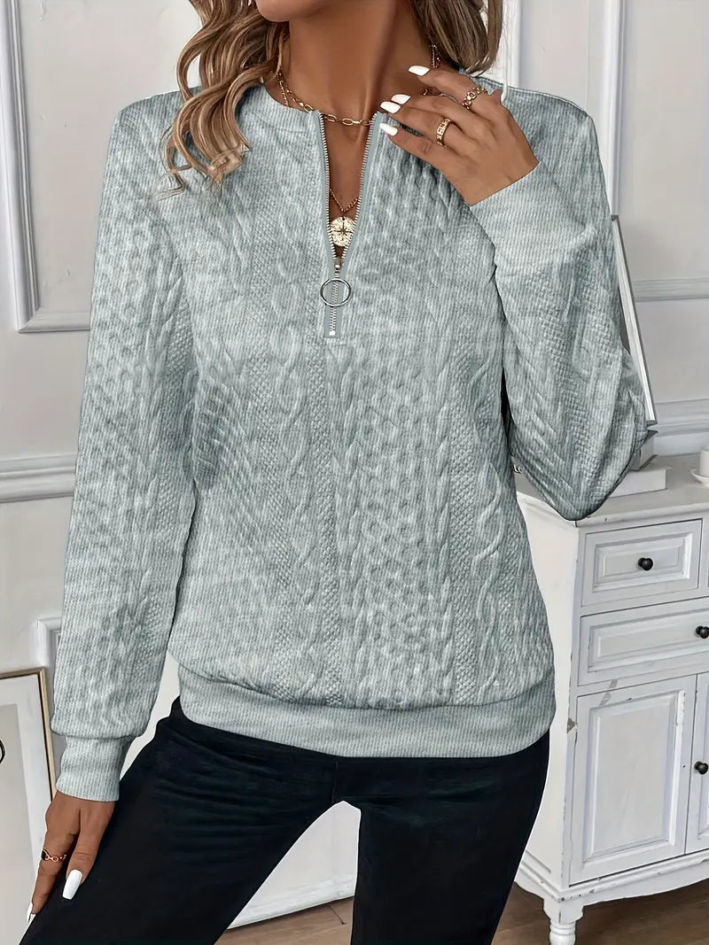 SYLVIE | Rozpinana bluza z kapturem